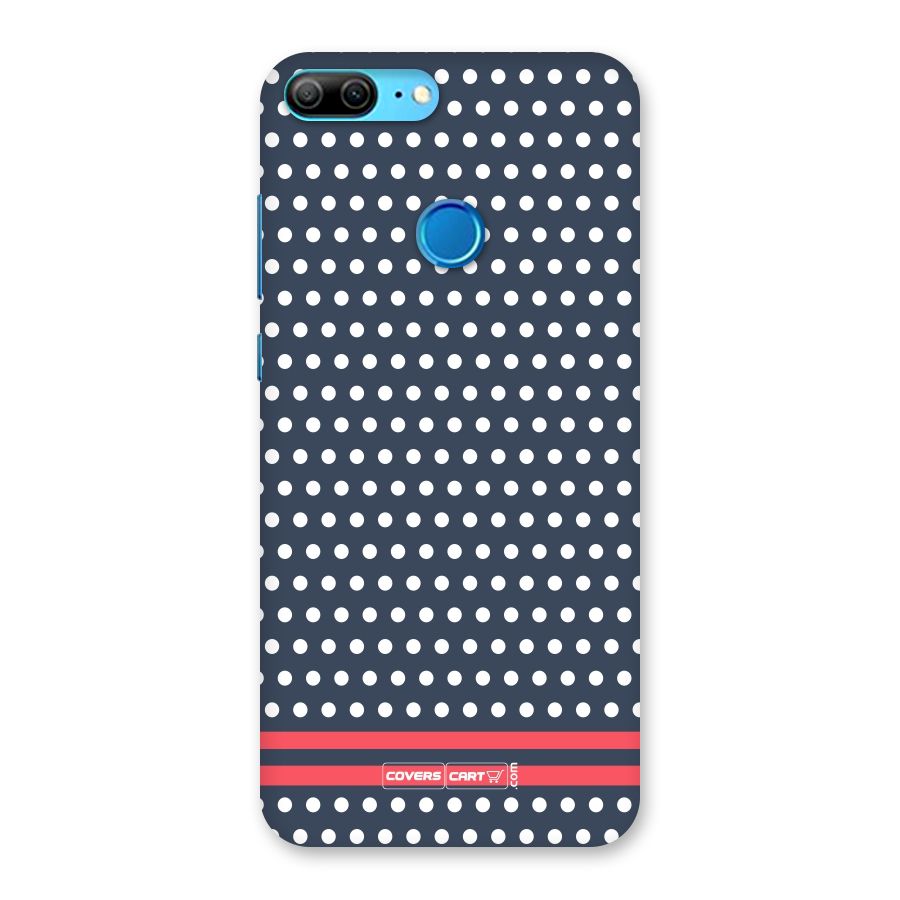 Classic Polka Dots Back Case for Honor 9 Lite