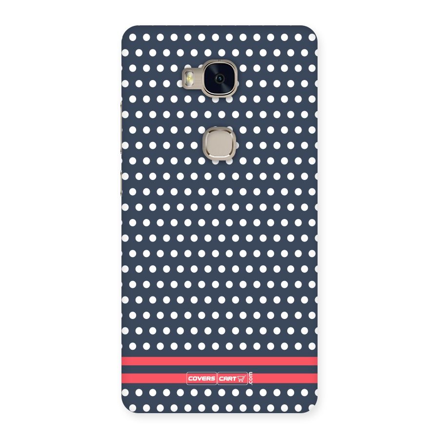Classic Polka Dots Back Case for Huawei Honor 5X