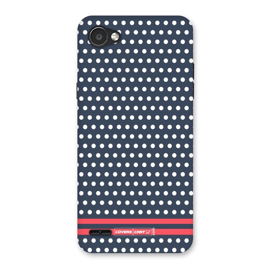 Classic Polka Dots Back Case for LG Q6