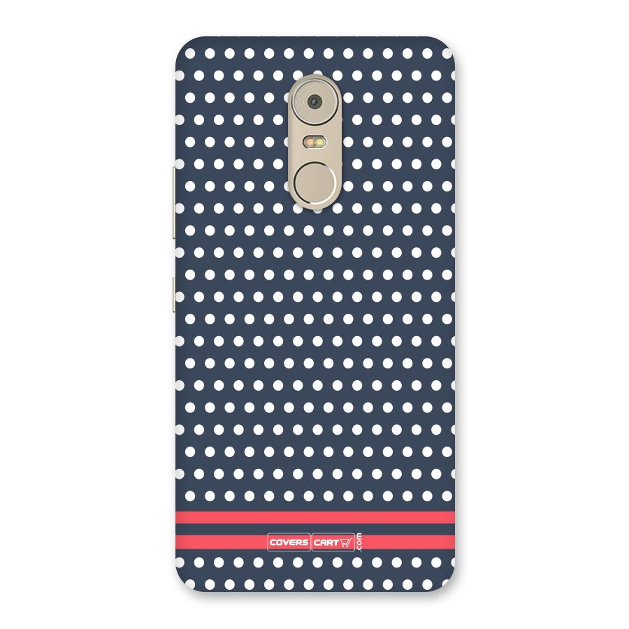Classic Polka Dots Back Case for Lenovo K6 Note