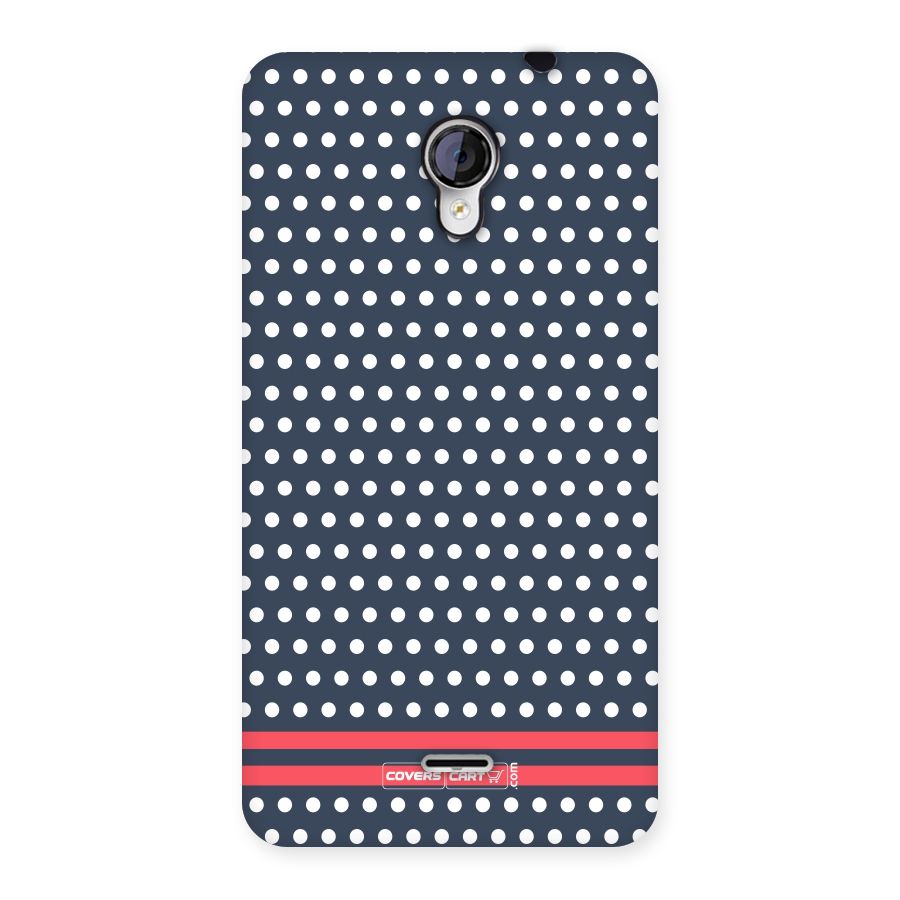Classic Polka Dots Back Case for Micromax Unite 2 A106