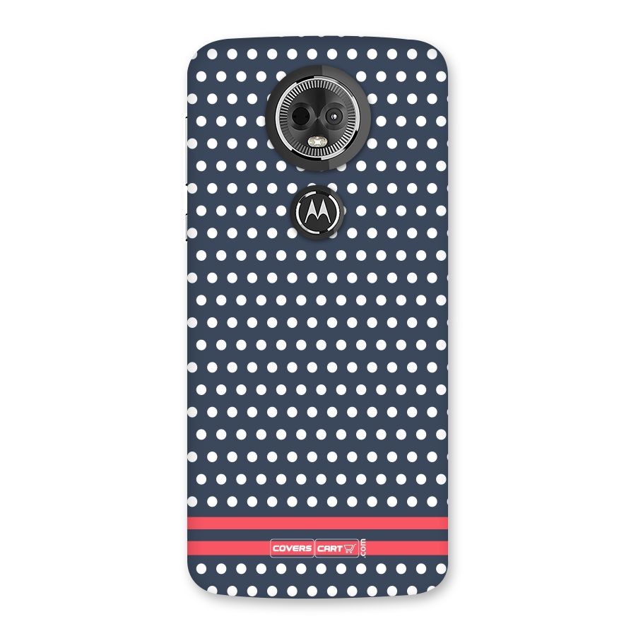 Classic Polka Dots Back Case for Moto E5 Plus