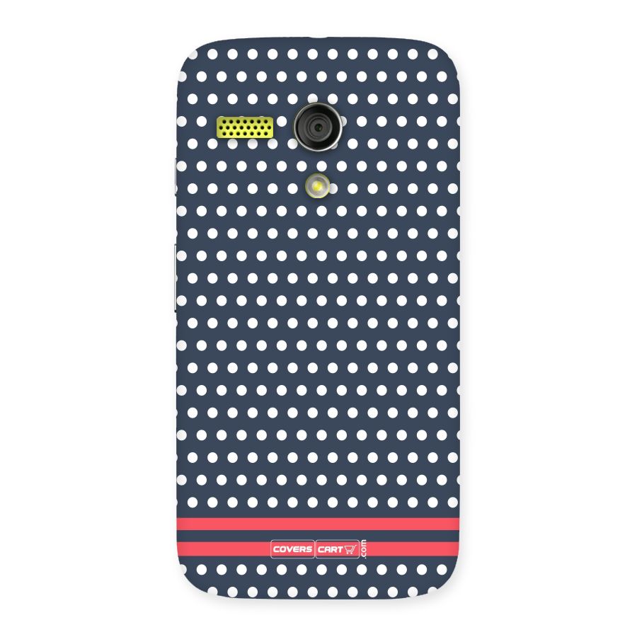 Classic Polka Dots Back Case for Moto G