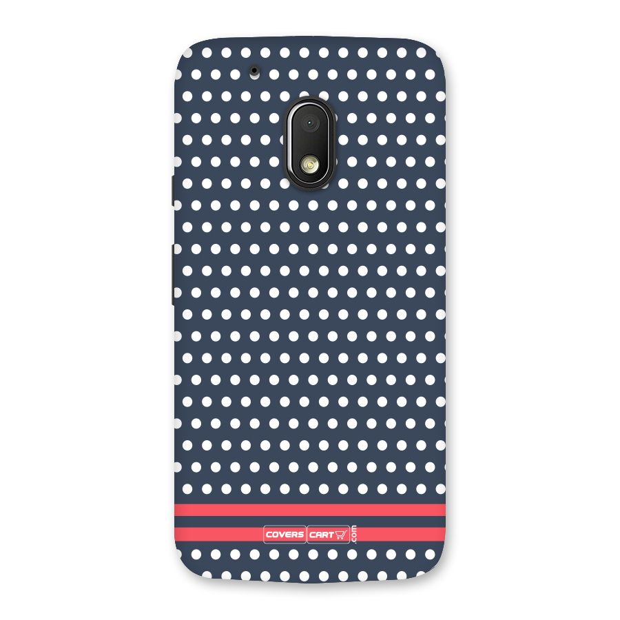 Classic Polka Dots Back Case for Moto G4 Play