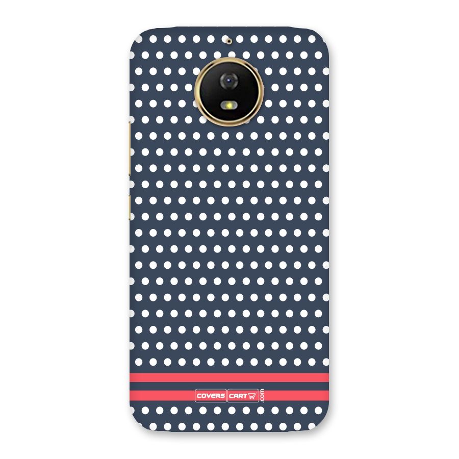 Classic Polka Dots Back Case for Moto G5s