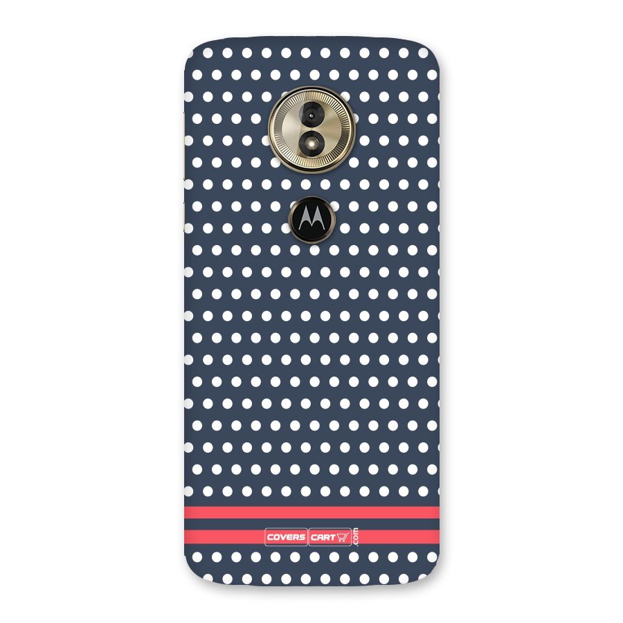 Classic Polka Dots Back Case for Moto G6 Play