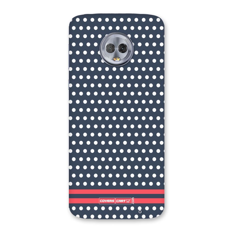 Classic Polka Dots Back Case for Moto G6 Plus