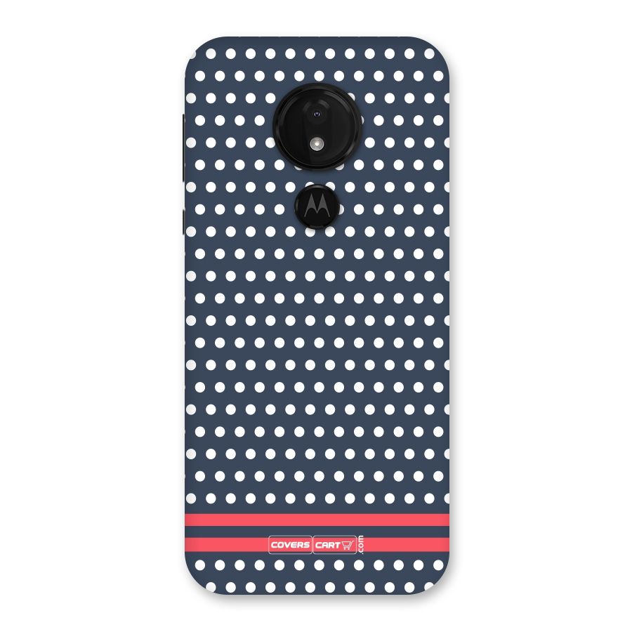Classic Polka Dots Back Case for Moto G7 Power