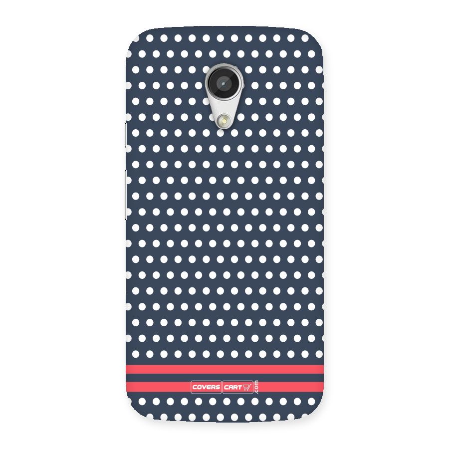 Classic Polka Dots Back Case for Moto G 2nd Gen