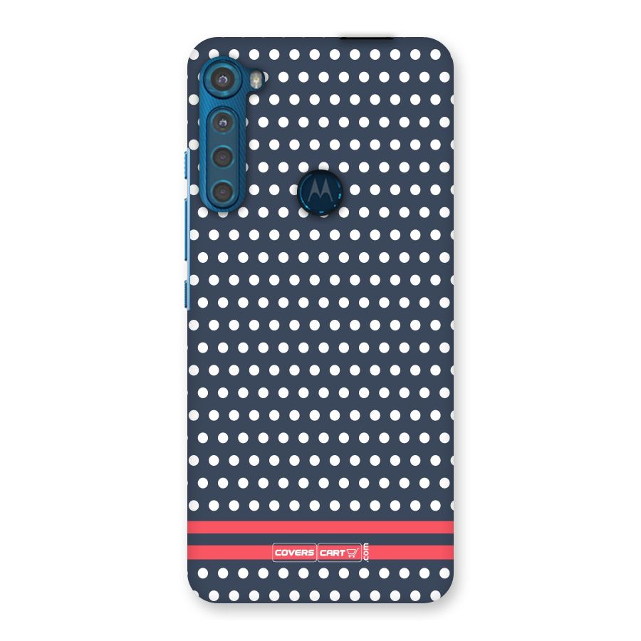 Classic Polka Dots Back Case for Motorola One Fusion Plus