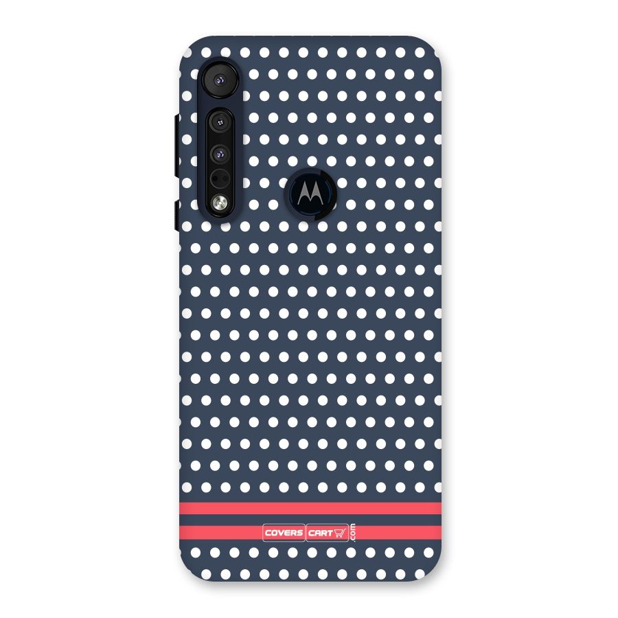 Classic Polka Dots Back Case for Motorola One Macro