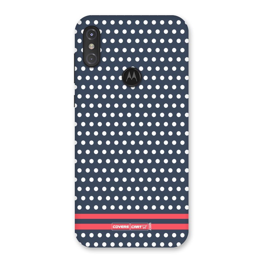 Classic Polka Dots Back Case for Motorola One Power