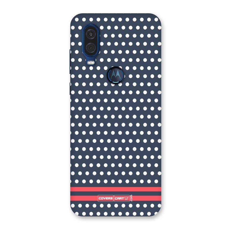 Classic Polka Dots Back Case for Motorola One Vision