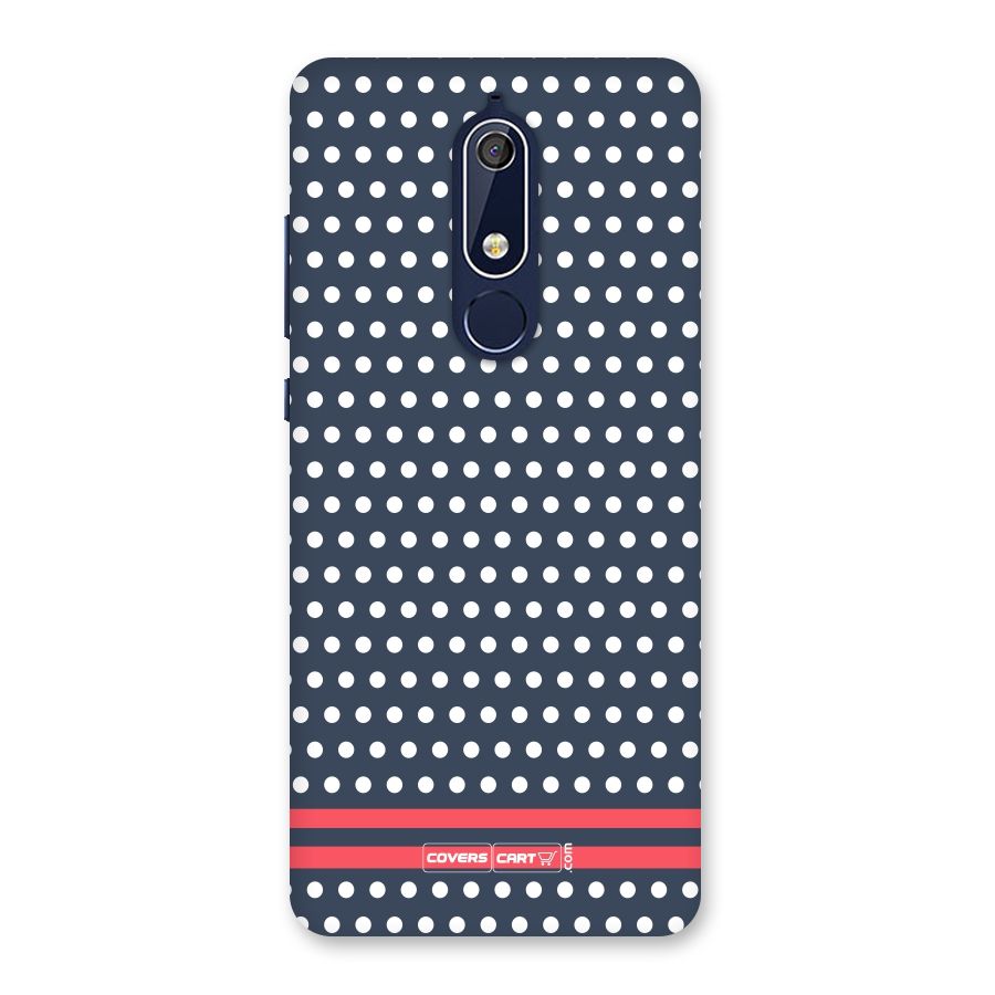 Classic Polka Dots Back Case for Nokia 5.1