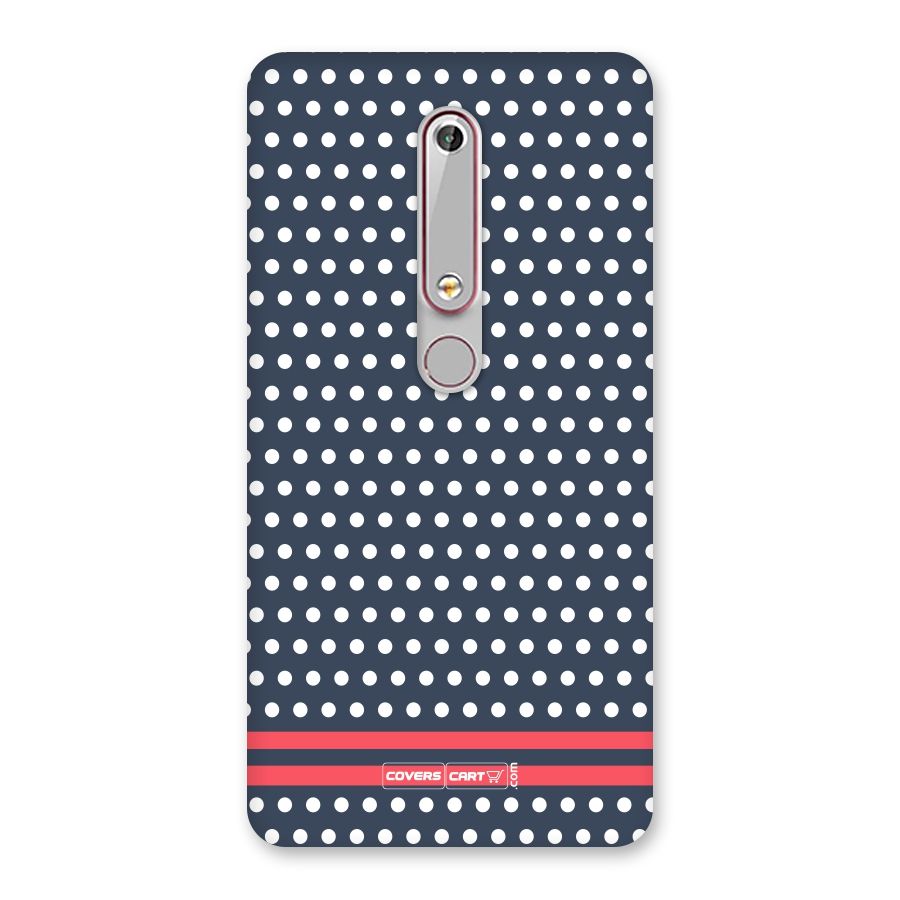 Classic Polka Dots Back Case for Nokia 6.1