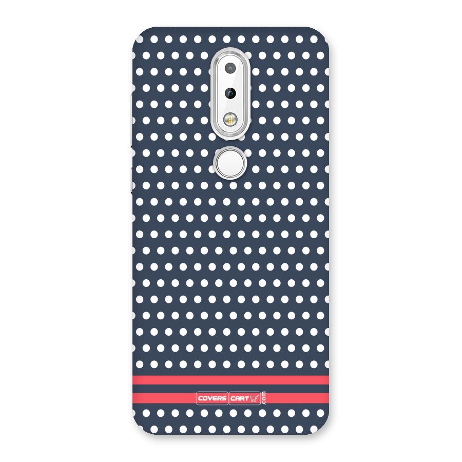 Classic Polka Dots Back Case for Nokia 6.1 Plus