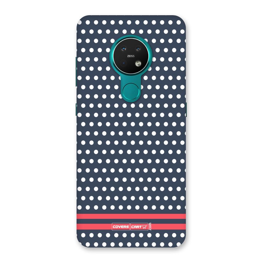 Classic Polka Dots Back Case for Nokia 7.2