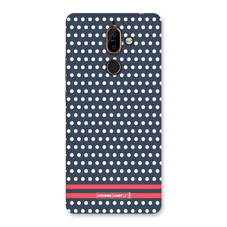 Classic Polka Dots Back Case for Nokia 7 Plus