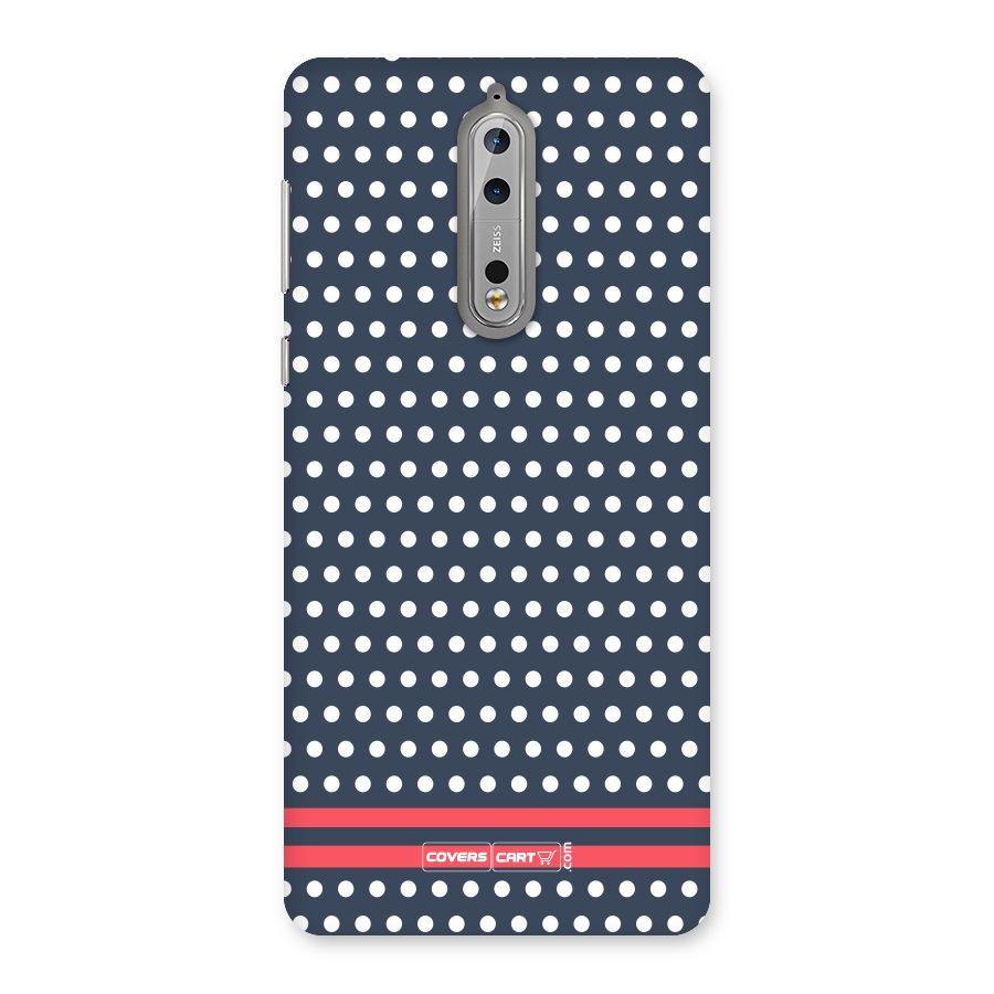 Classic Polka Dots Back Case for Nokia 8