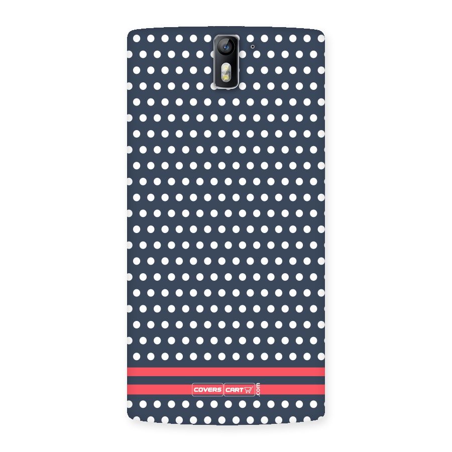 Classic Polka Dots Back Case for One Plus One