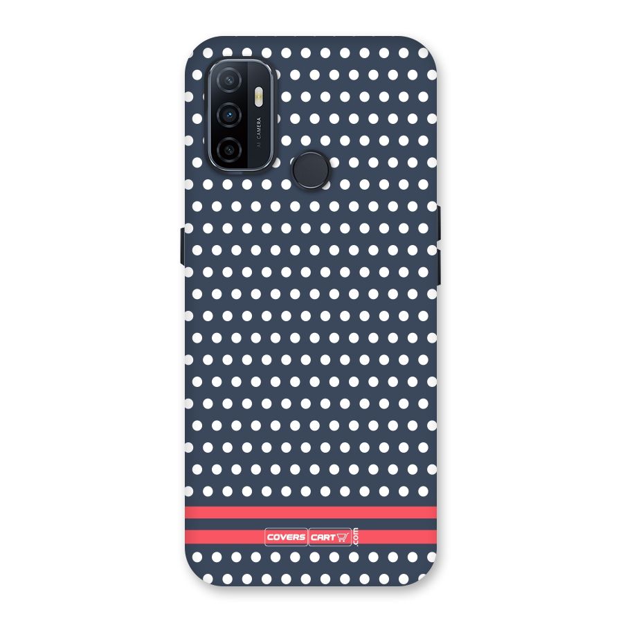Classic Polka Dots Back Case for Oppo A32