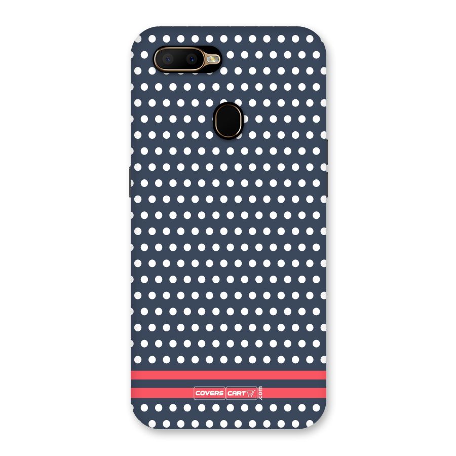 Classic Polka Dots Back Case for Oppo A5s