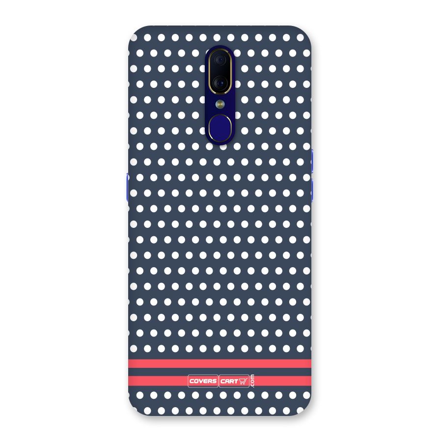 Classic Polka Dots Back Case for Oppo F11