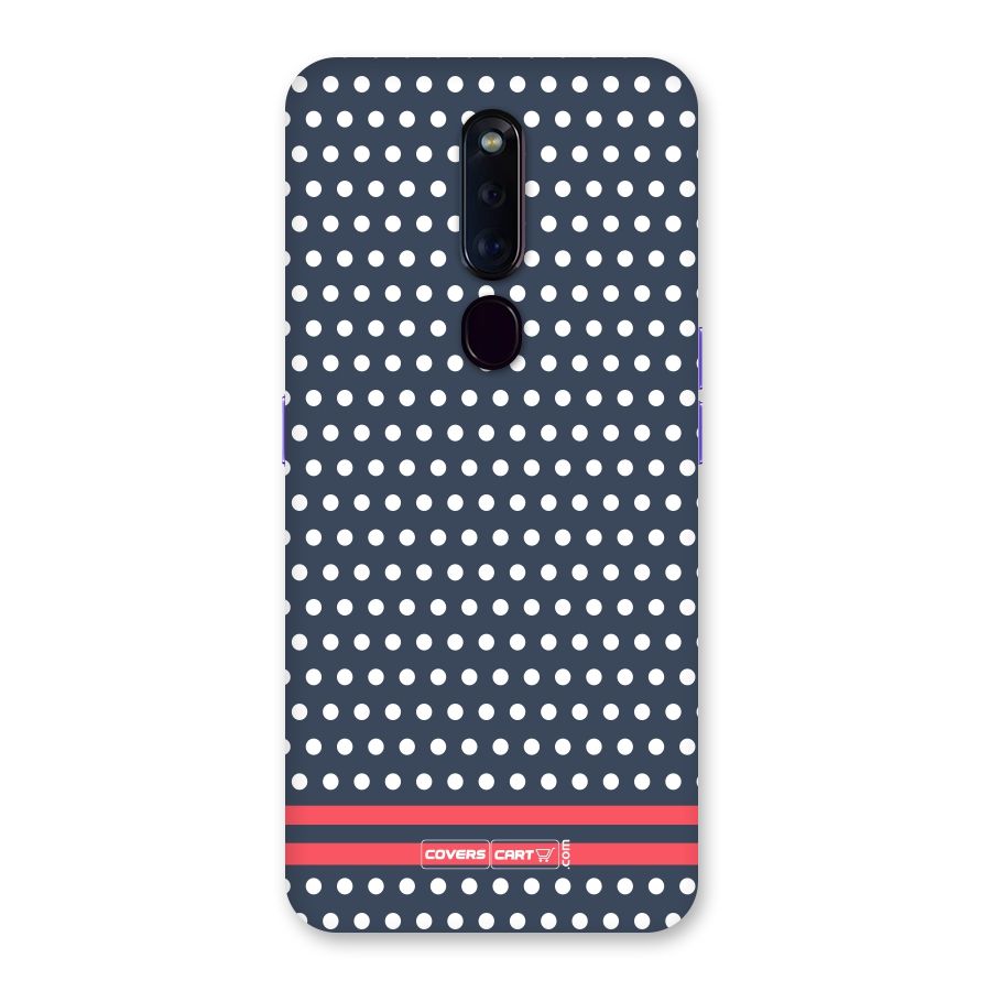 Classic Polka Dots Back Case for Oppo F11 Pro