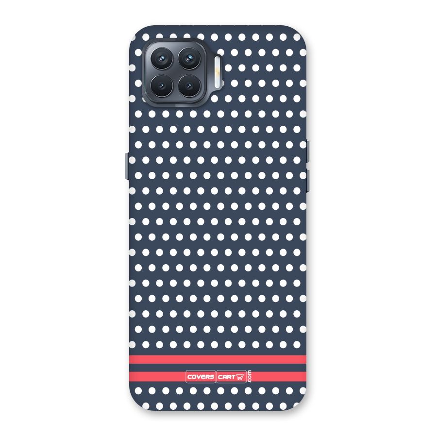 Classic Polka Dots Back Case for Oppo F17 Pro