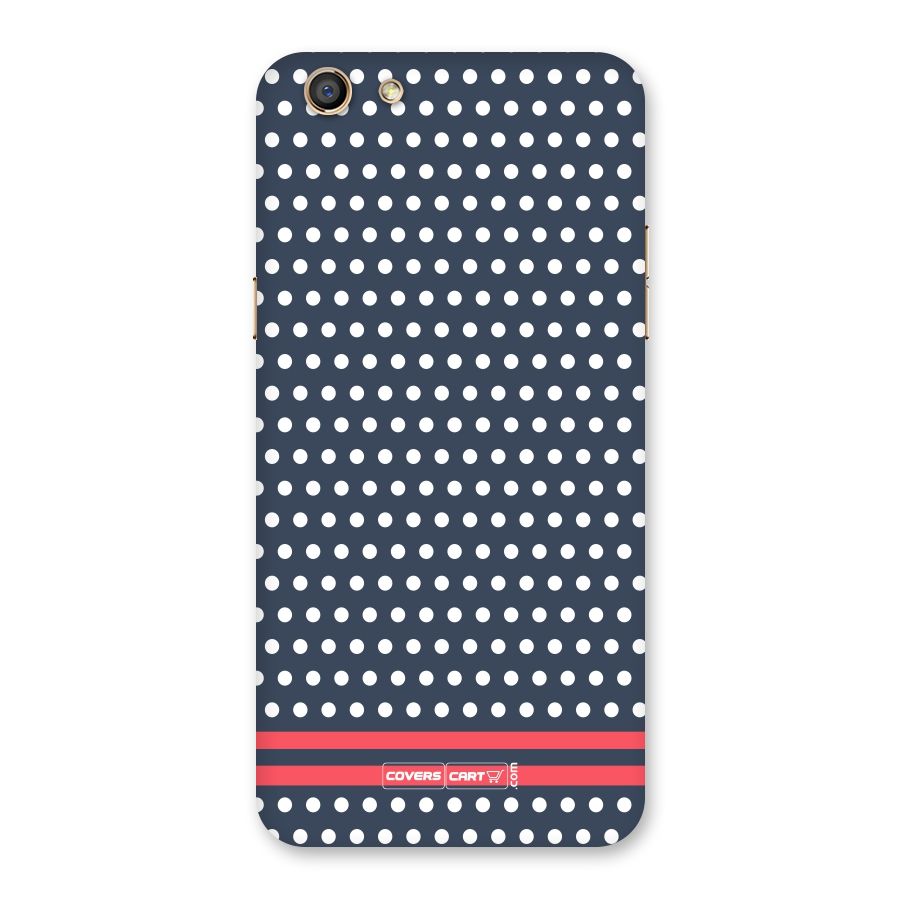 Classic Polka Dots Back Case for Oppo F3