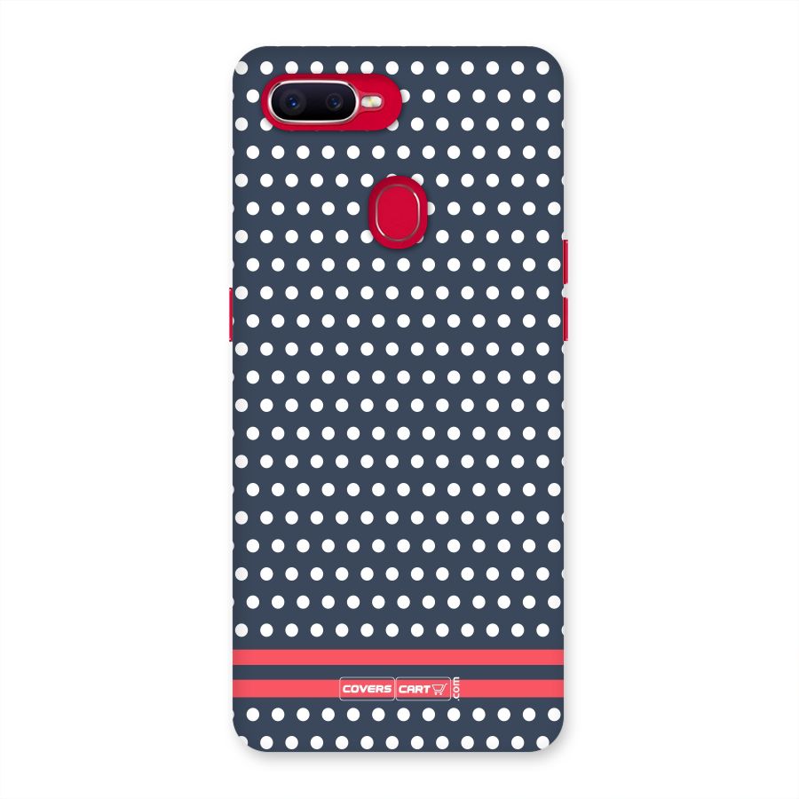Classic Polka Dots Back Case for Oppo F9 Pro