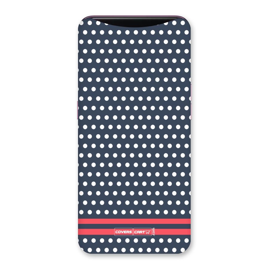 Classic Polka Dots Back Case for Oppo Find X