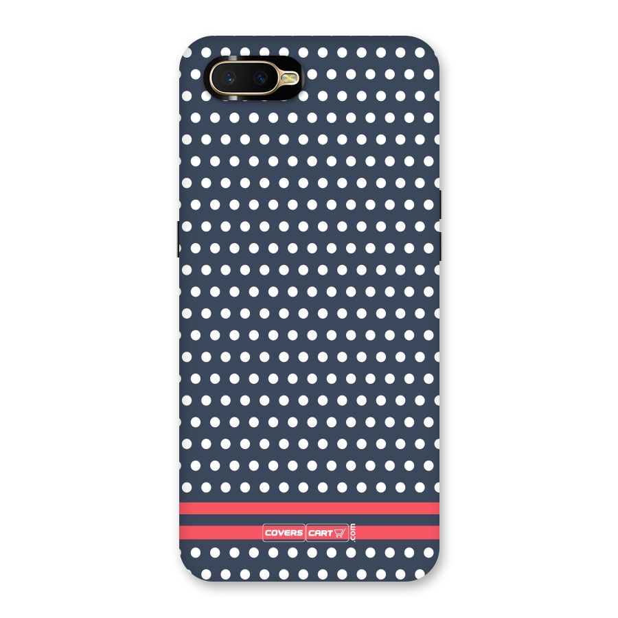 Classic Polka Dots Back Case for Oppo K1