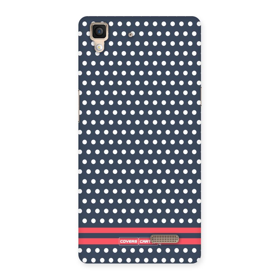Classic Polka Dots Back Case for Oppo R7