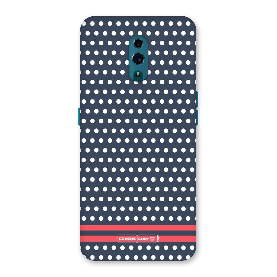 Classic Polka Dots Back Case for Oppo Reno