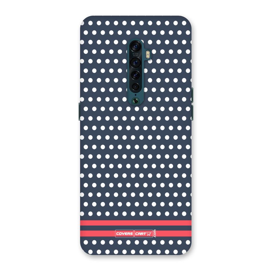 Classic Polka Dots Back Case for Oppo Reno2