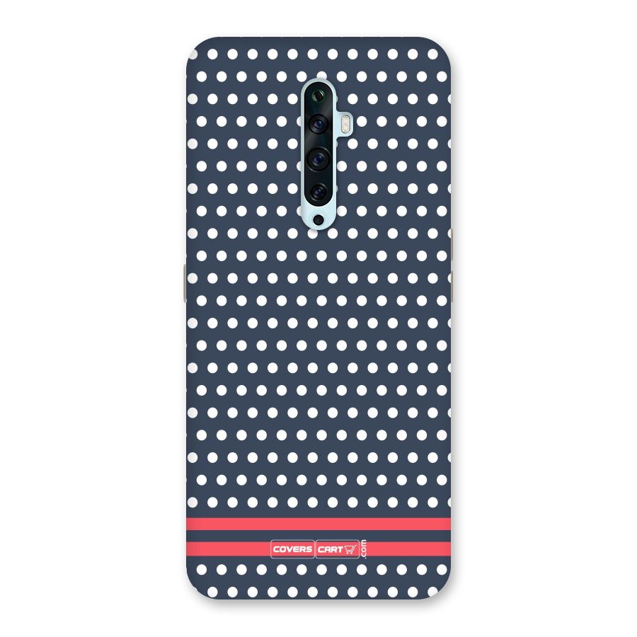 Classic Polka Dots Back Case for Oppo Reno2 F