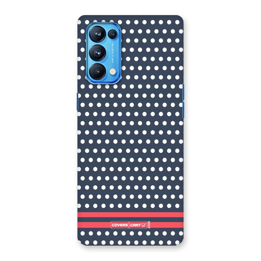 Classic Polka Dots Back Case for Oppo Reno5 Pro 5G