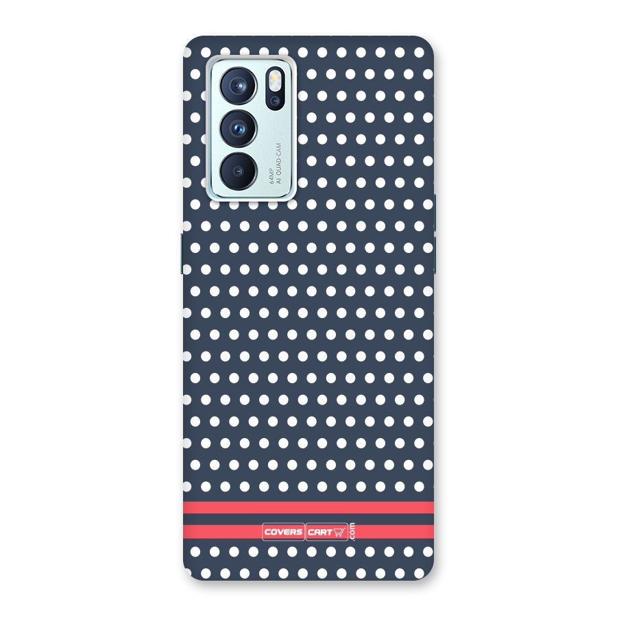 Classic Polka Dots Back Case for Oppo Reno6 Pro 5G