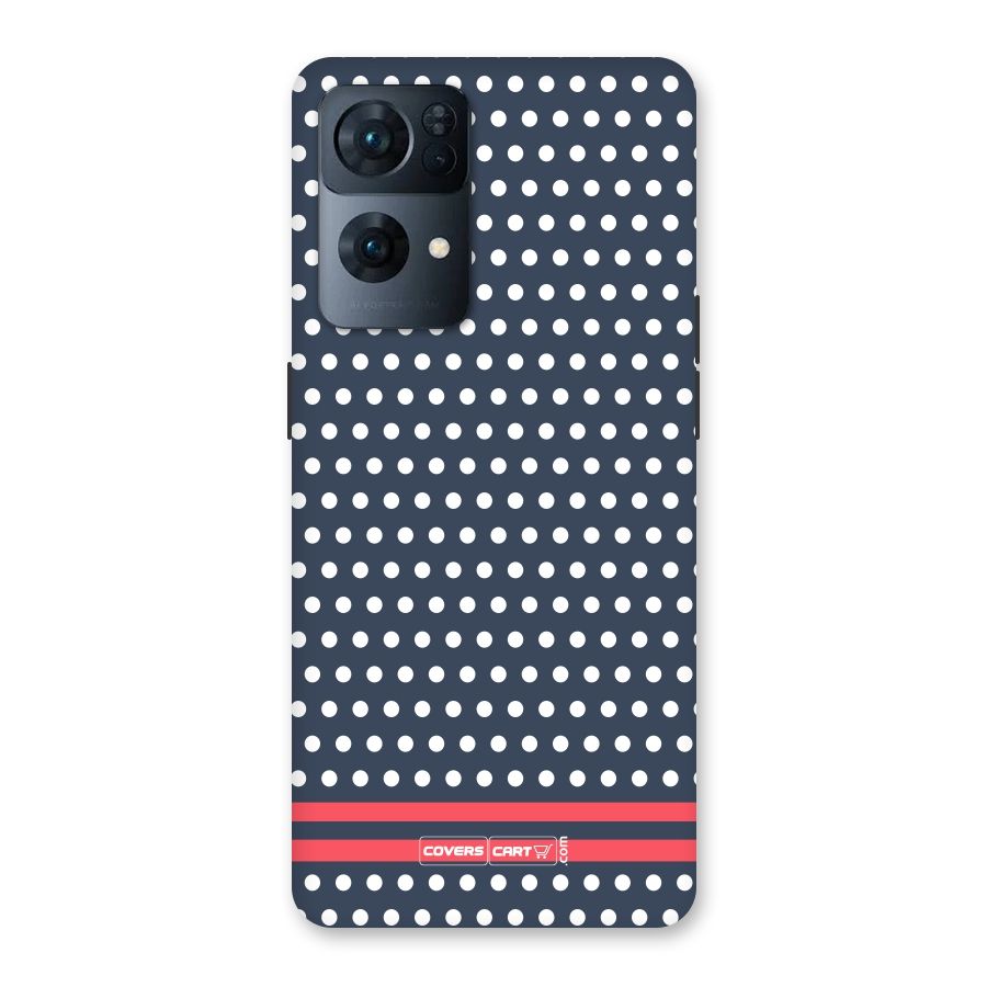 Classic Polka Dots Back Case for Oppo Reno7 Pro 5G