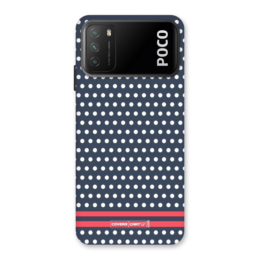 Classic Polka Dots Back Case for Poco M3