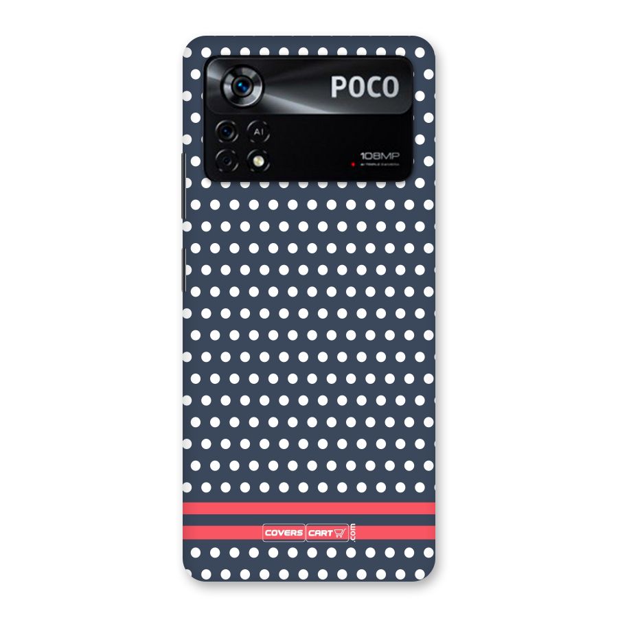 Classic Polka Dots Back Case for Poco X4 Pro 5G