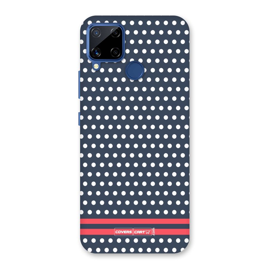 Classic Polka Dots Back Case for Realme C15