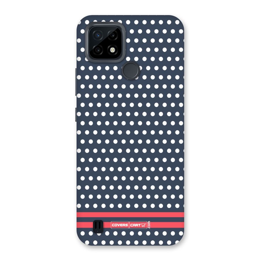 Classic Polka Dots Back Case for Realme C21