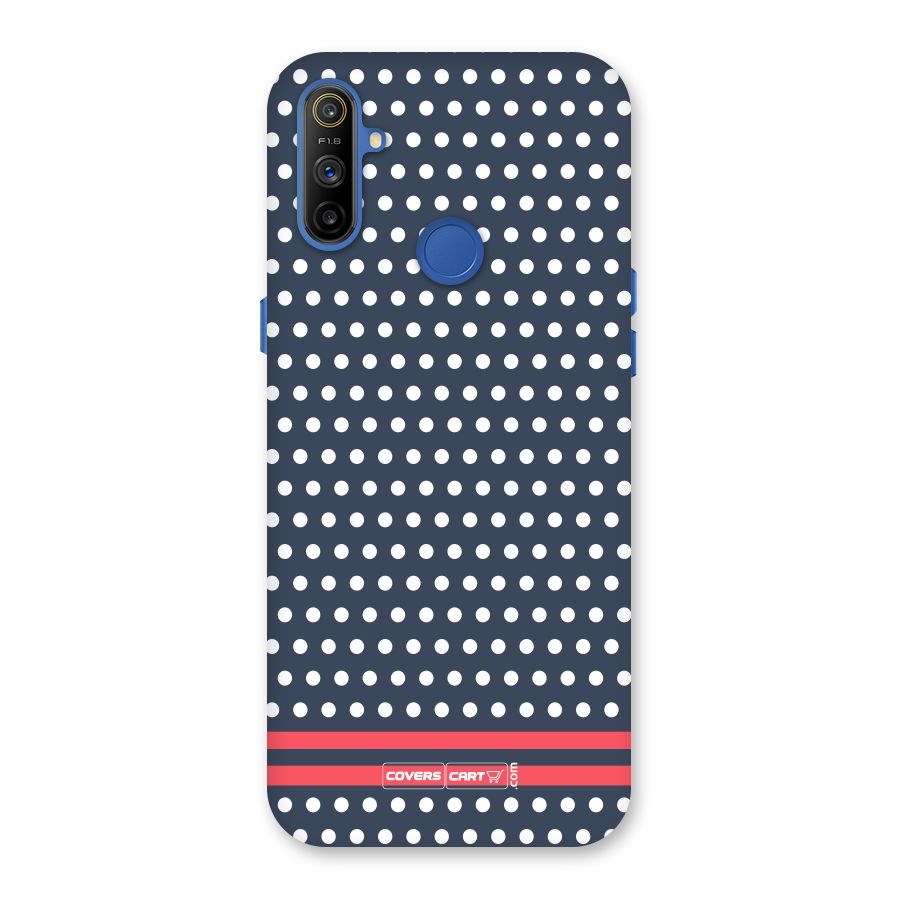 Classic Polka Dots Back Case for Realme Narzo 10A