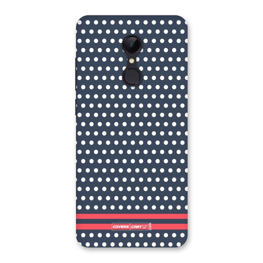 Classic Polka Dots Back Case for Redmi 5