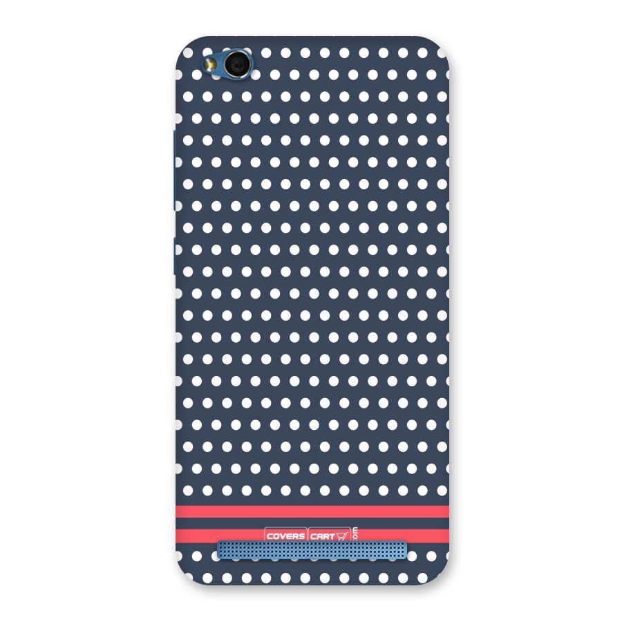 Classic Polka Dots Back Case for Redmi 5A