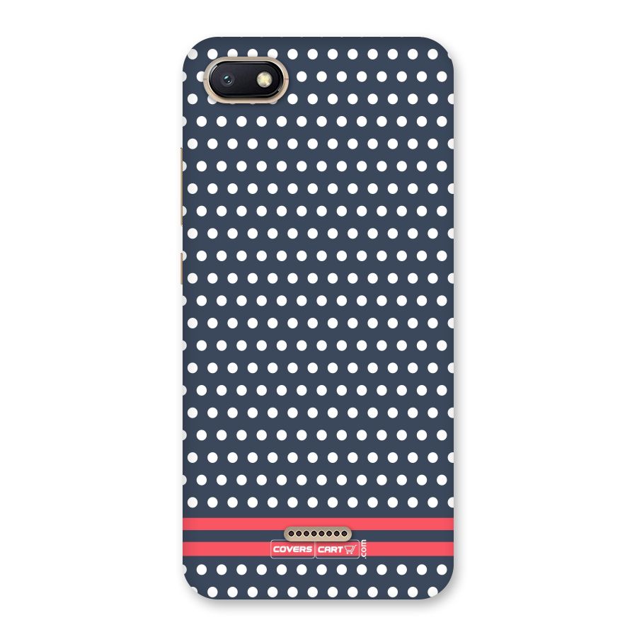 Classic Polka Dots Back Case for Redmi 6A