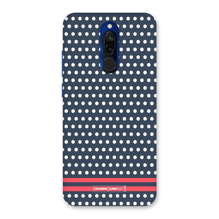Classic Polka Dots Back Case for Redmi 8