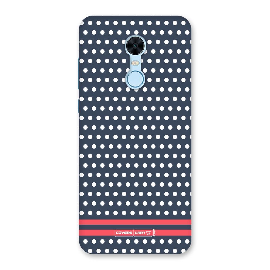 Classic Polka Dots Back Case for Redmi Note 5